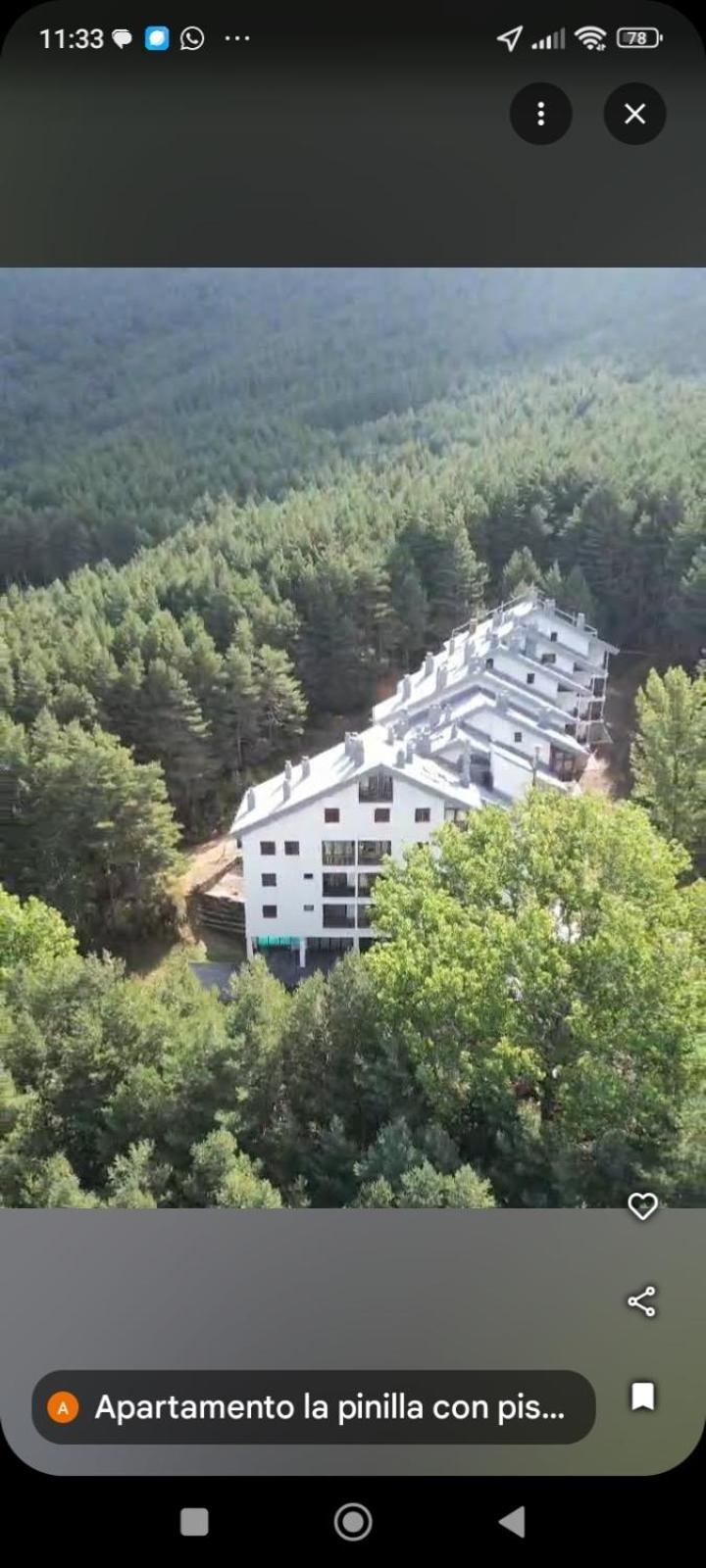 "Ecologico Con Piscina Climatizada" En La Pinilla Lejlighed Riaza Eksteriør billede